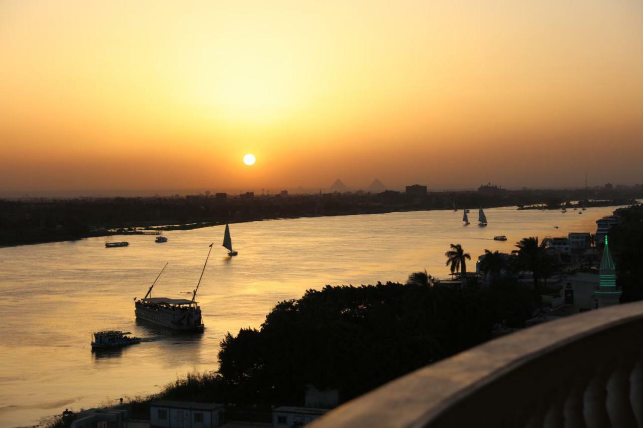 Maadi, Direct Nile River View From All Rooms Kairó Kültér fotó
